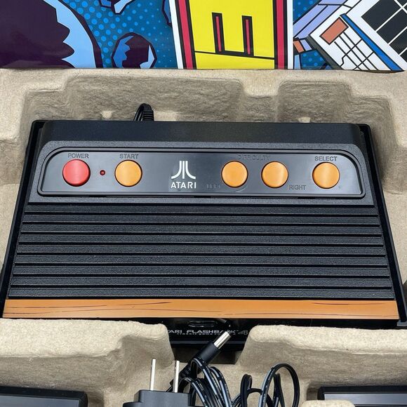 Atari Flashback 4 Classic Game Console 40th Anniversary - 75 Games WITH POSTER - Picture 8 of 16